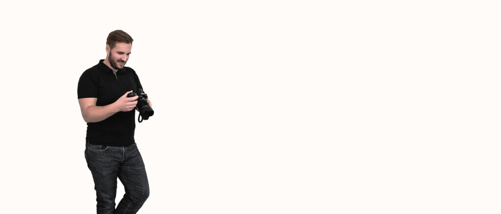 Dominique Lackmann Selbstportrait Hochzeitsfotograf Portraitfotograf Über mich